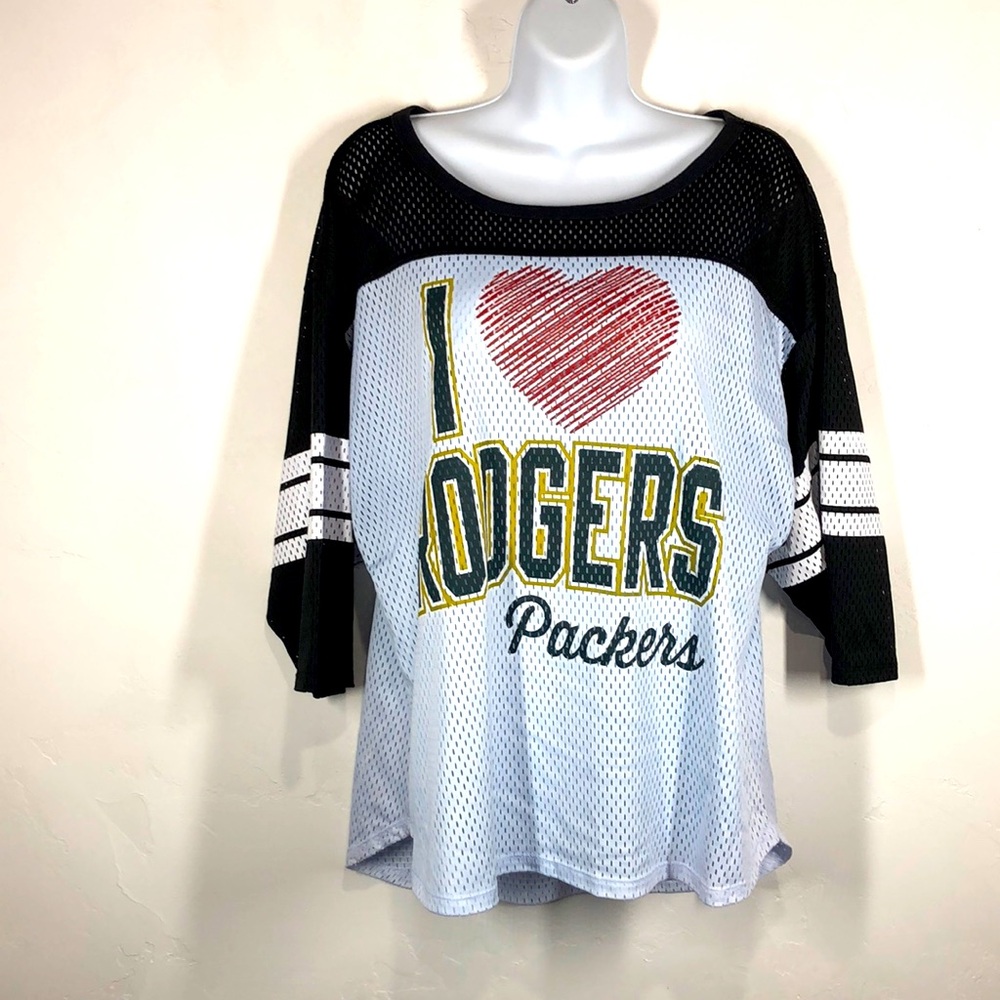 NFL Green Bay Packers Aaron Rodgers mesh top size xl